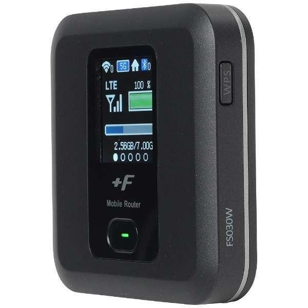 FUJISOFT mobile Router FS030W新品未使用 富士ソフト FS030WMB1 FS030W SIMフリーモバイルルーター 新品