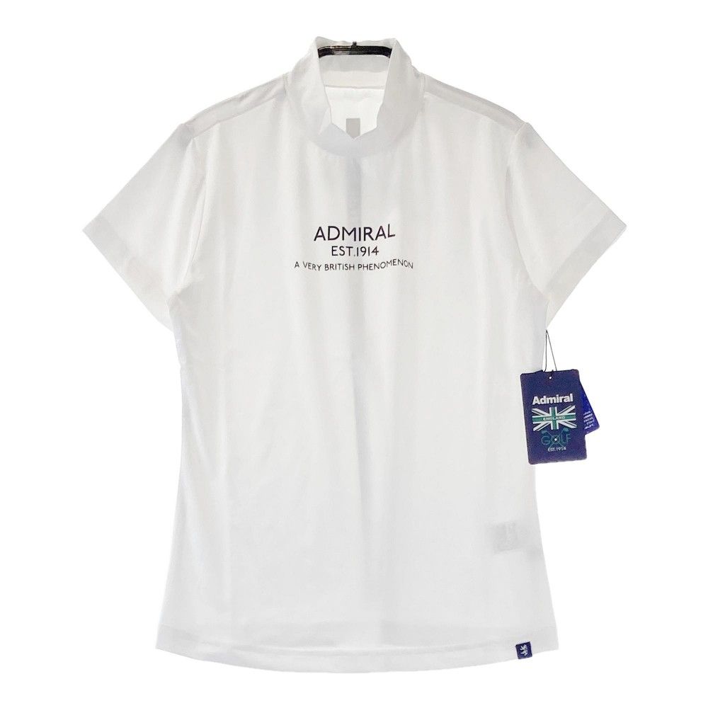 サイズ：S ADMIRAL アドミラル ハイネック 半袖Tシャツ バック