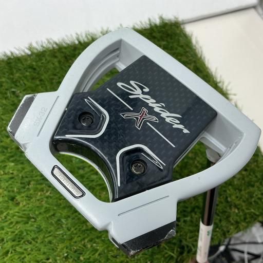 テーラーメイド Spider X CHALK|YELLOW スモールスラント 34インチ パター PT スチール ブラック フレックスその他 メンズ 男性用 右利き 右用 Cランク ゴルフクラブ