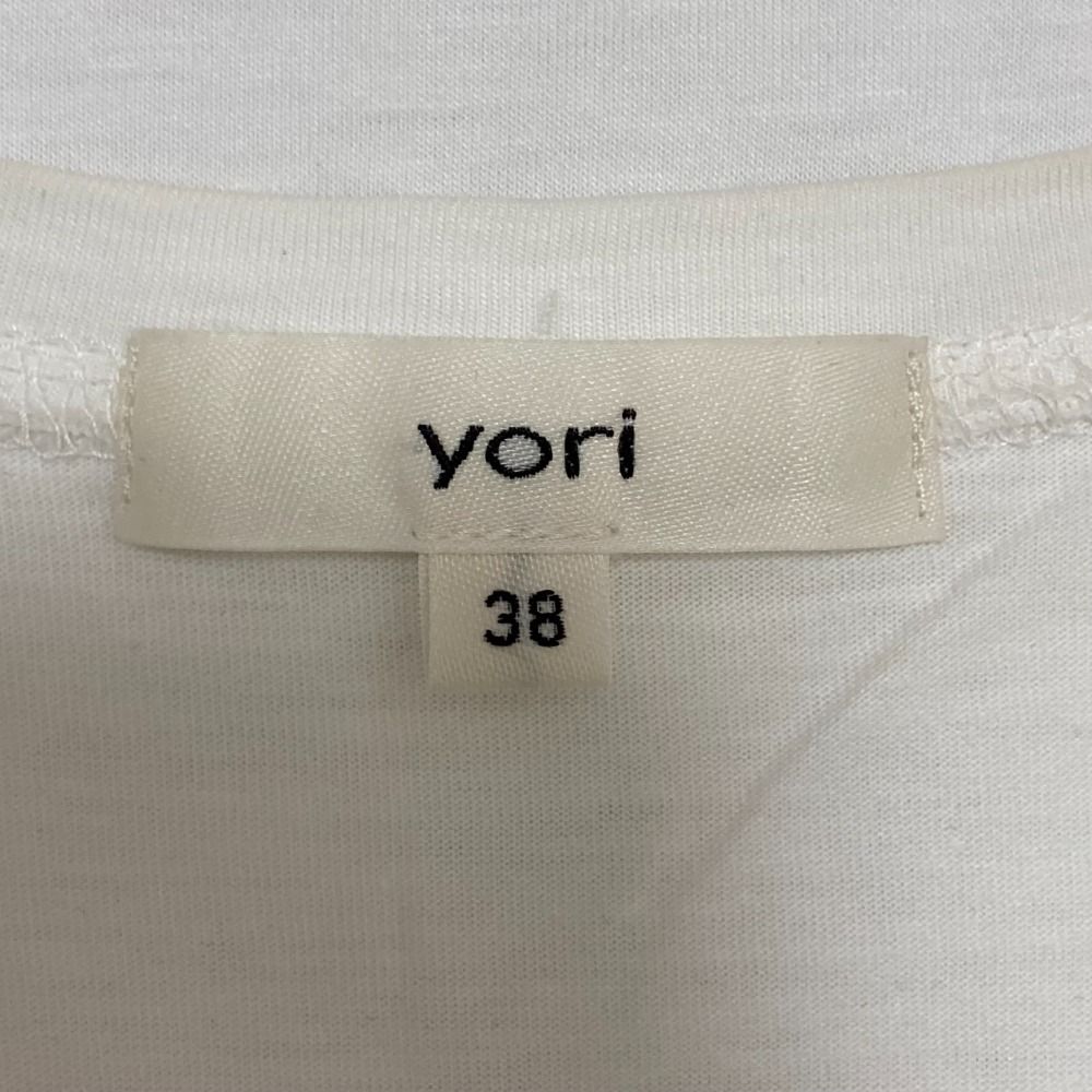 良品 yori ヨリ タックショルダーカットソー ボリュームスリーブ
