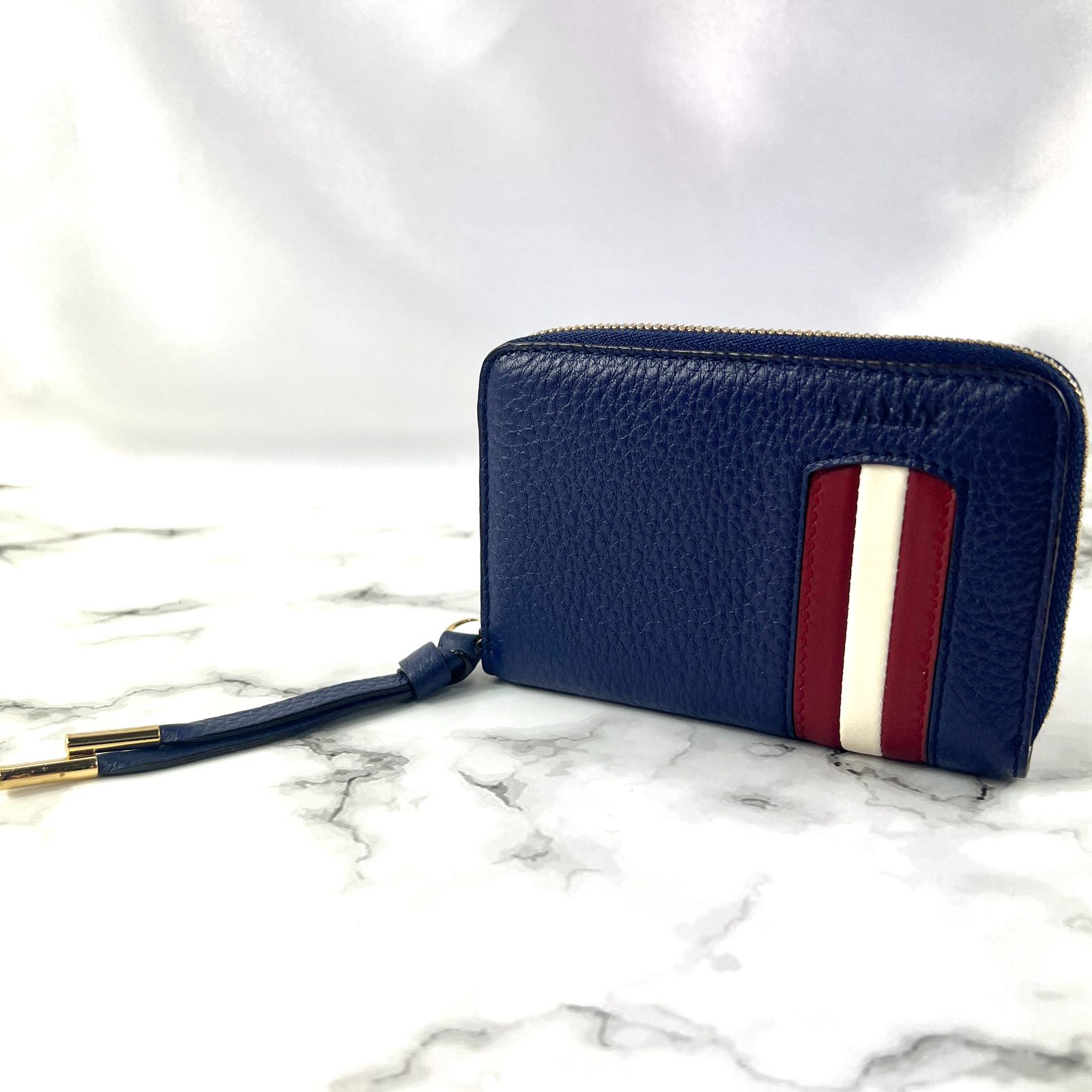 BALLY バリー 小銭入れ 財布 コインケース MORRIN ロゴ入り 美品 