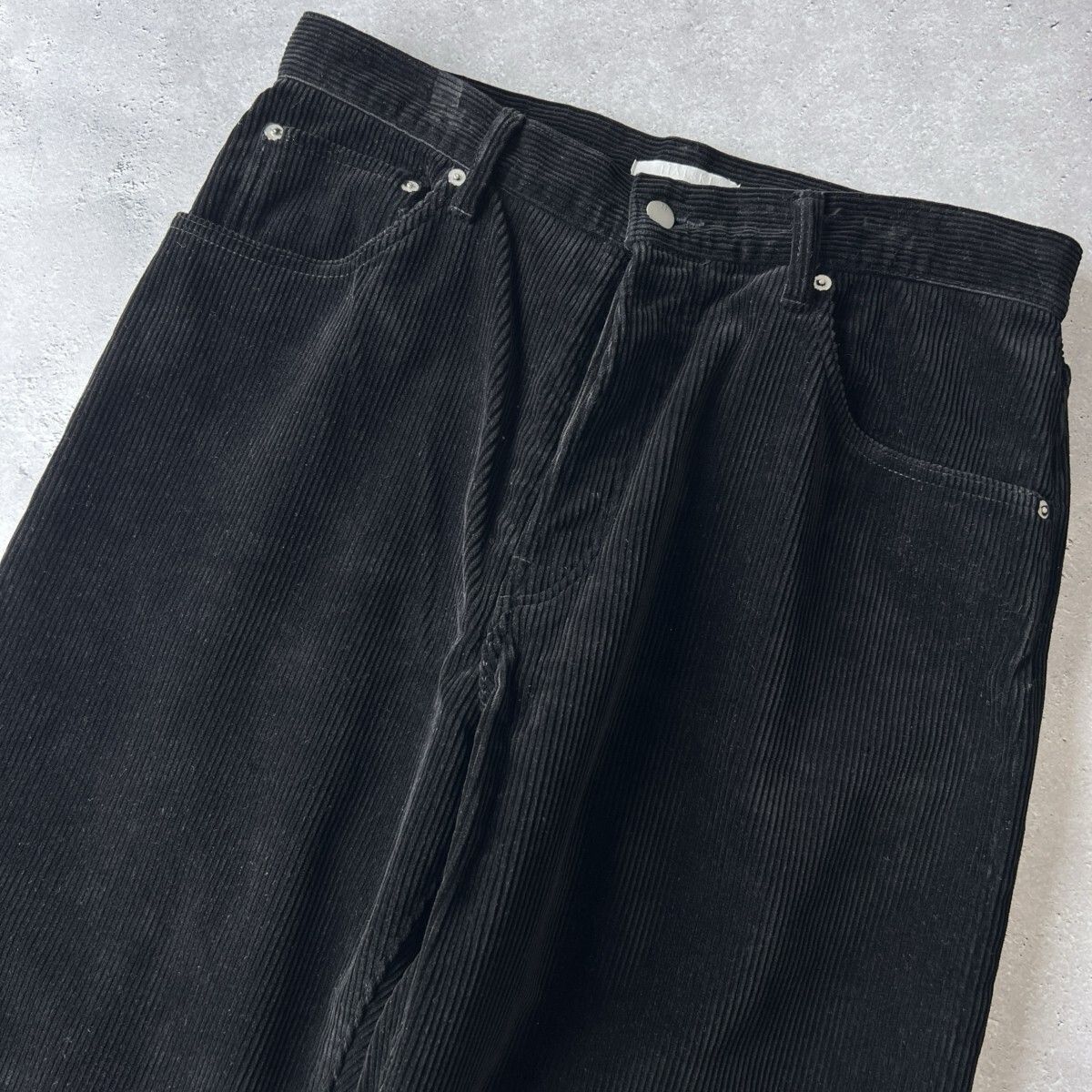 HATSKI ハツキ Wide Tapered Corduroy Pants HTK-22003-C コーデュロイ