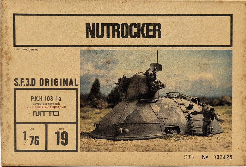 中古】プラモデル 1/76 NUTROCKER 「S.F.3.D ORIGINAL」 シリーズNo.19