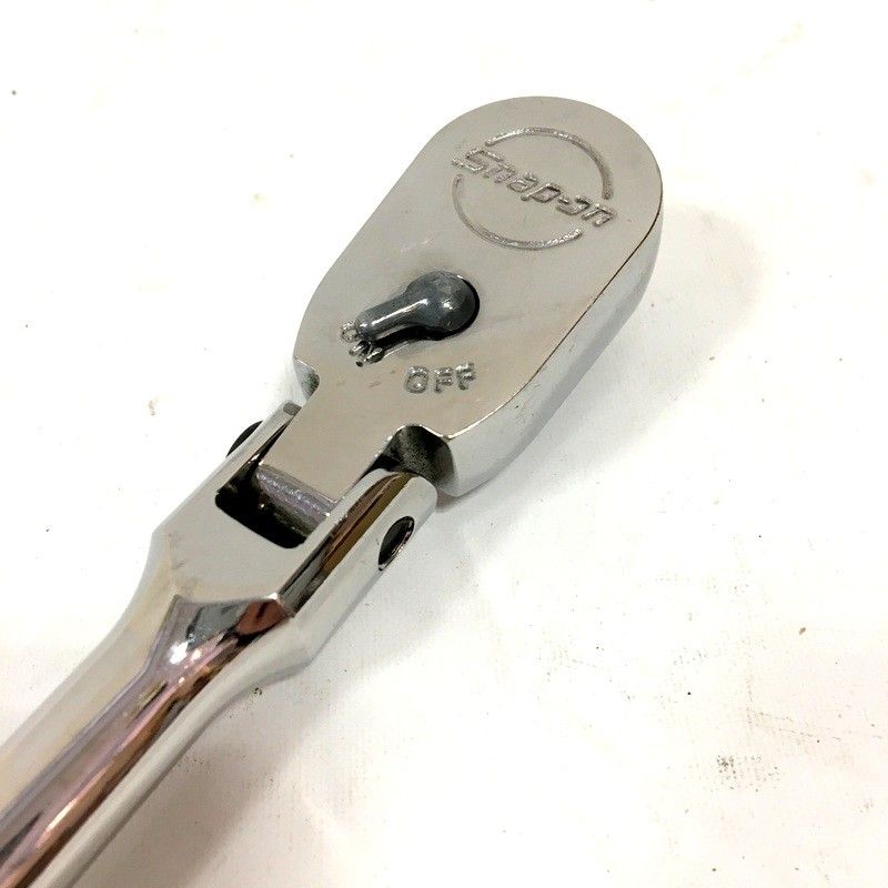 スナップオン ロングフレックスヘッドラチェット FHLFD80 3/8 首