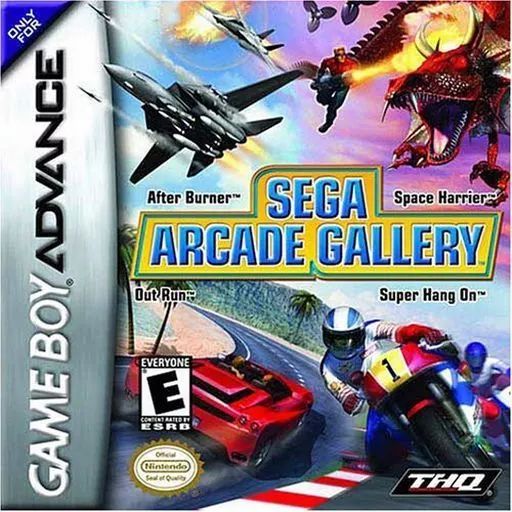 GBAソフト 北米版 SEGA ARCADE GALLERY 版本体動作可