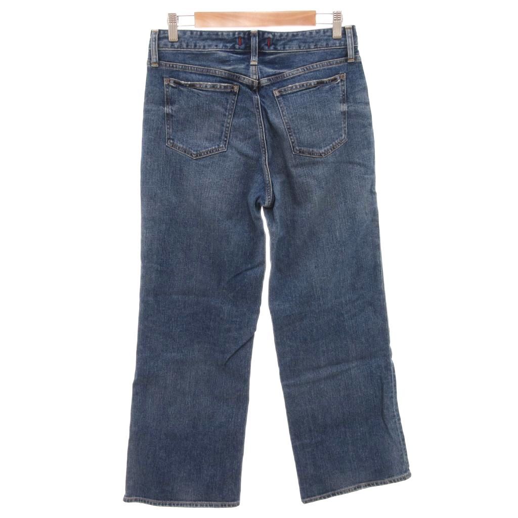 レッドカード RED CARD ワイド デニムパンツ ジーパン 25 インディゴブルー ジップフライ 124483 FF