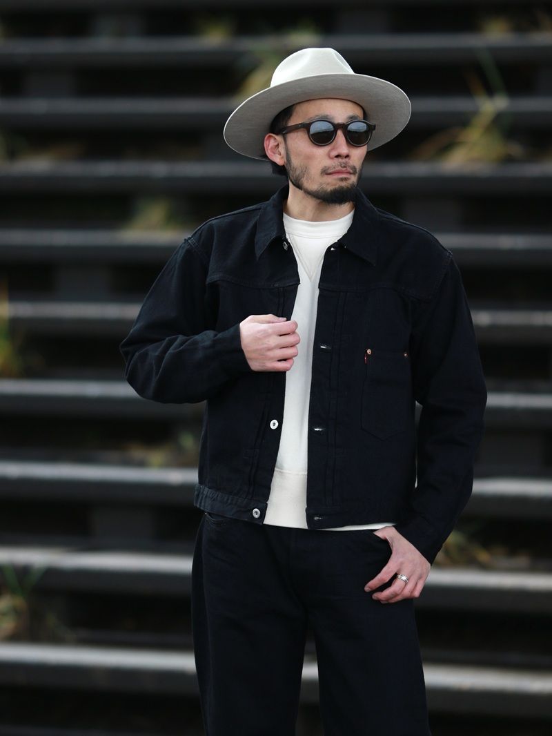【未使用】TCB ジーンズ Late S40's Jacket BKBK 40 TCB jeans TCBジーンズ Late S40's Jacket BKBK 14oz 大戦モデル