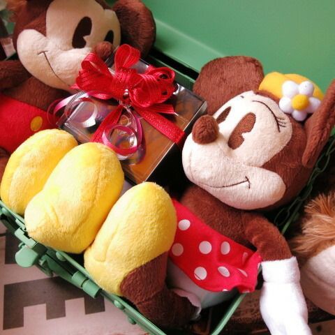 ディズニー 花 ミッキー ミニー ぬいぐるみ ダイヤモンドローズ