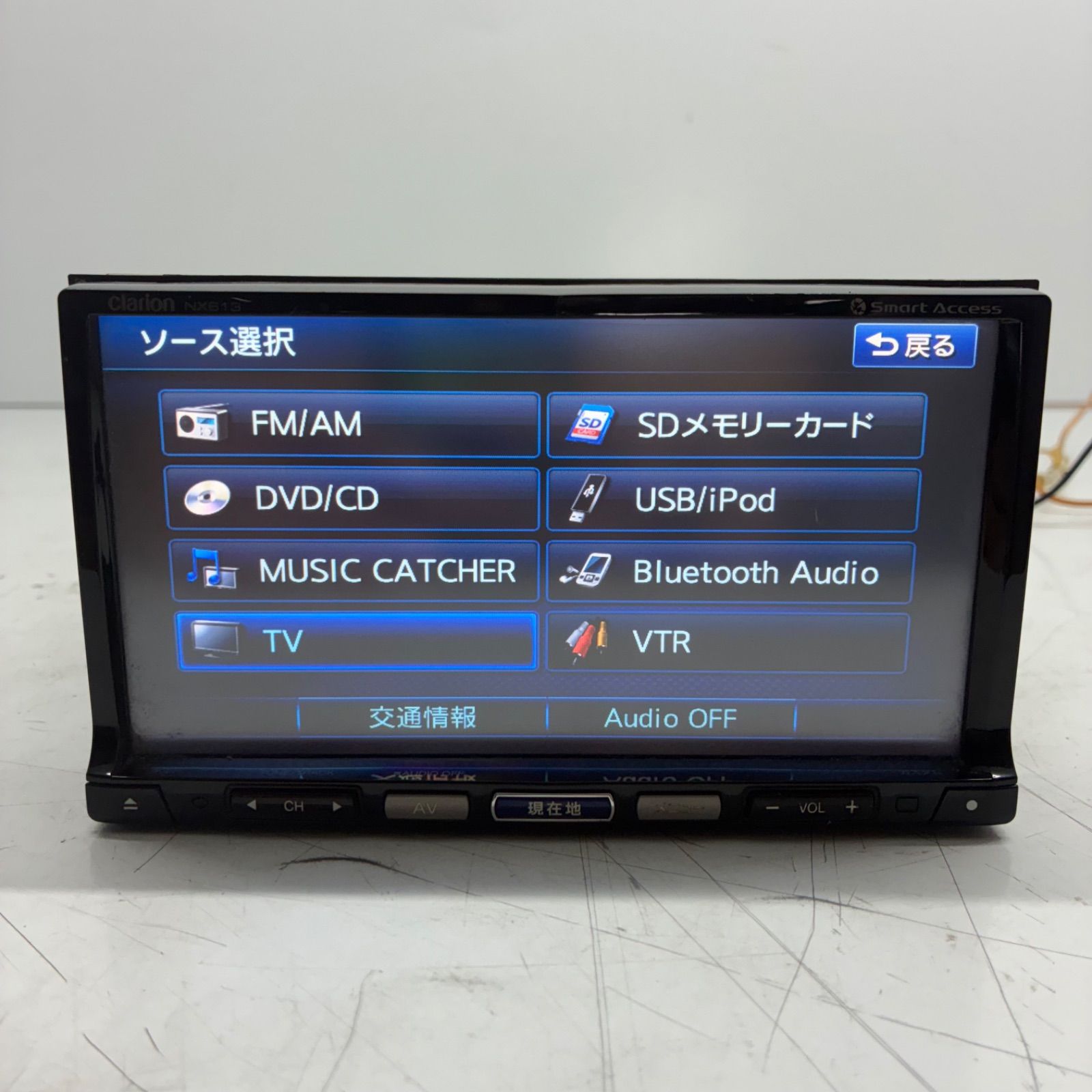 Clarion　NX613 TV/DVD/SD/ Bluetooth/AVナビ Clarion NX613 TV/DVD/SD/ Bluetooth/AVナビ