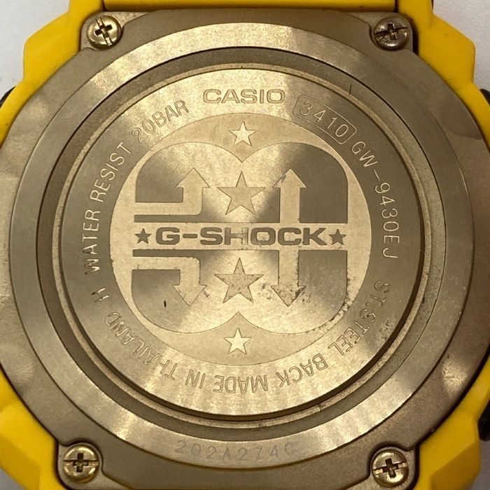 ☆CASIO カシオ G-SHOCK ジーショック RANGEMAN レンジマン 30周年記念モデル GW-9430EJ-9JR イエロー 腕時計 -  メルカリ