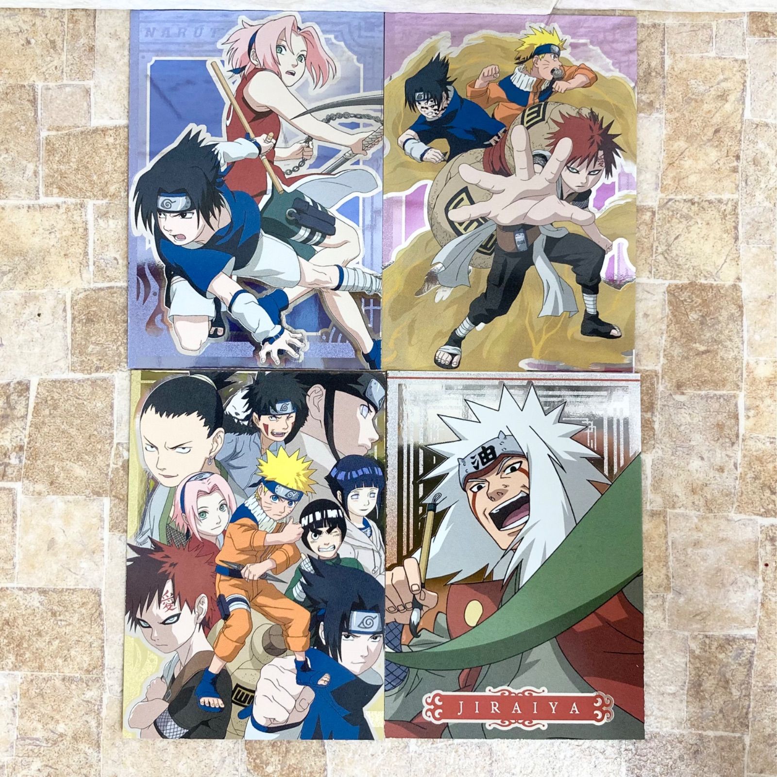 スペシャルカード含む22枚まとめ売り】NARUTO エッチングカード