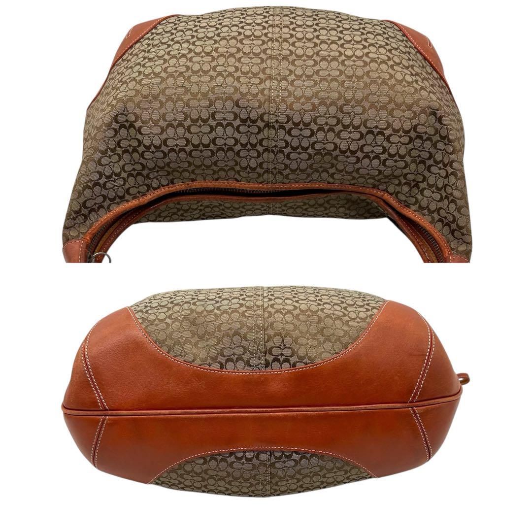1191 Coach Ergo Hobo Signature Shoulder - メルカリ 