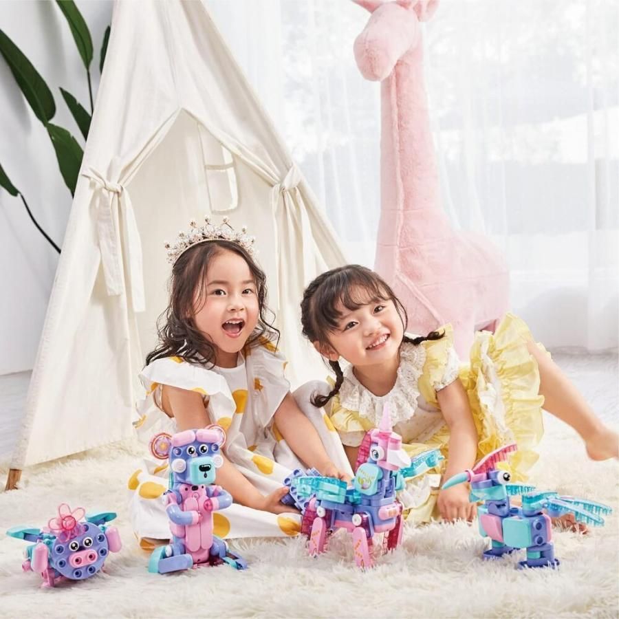 ユニコーン 知育ブロック