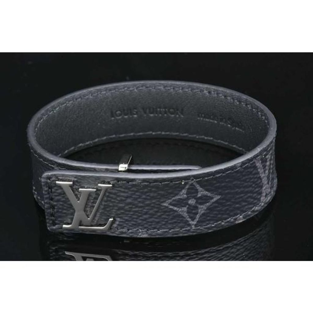 ヴィトン モノグラム エクリプス ブラスレ LVスリム ブレスレット 19 