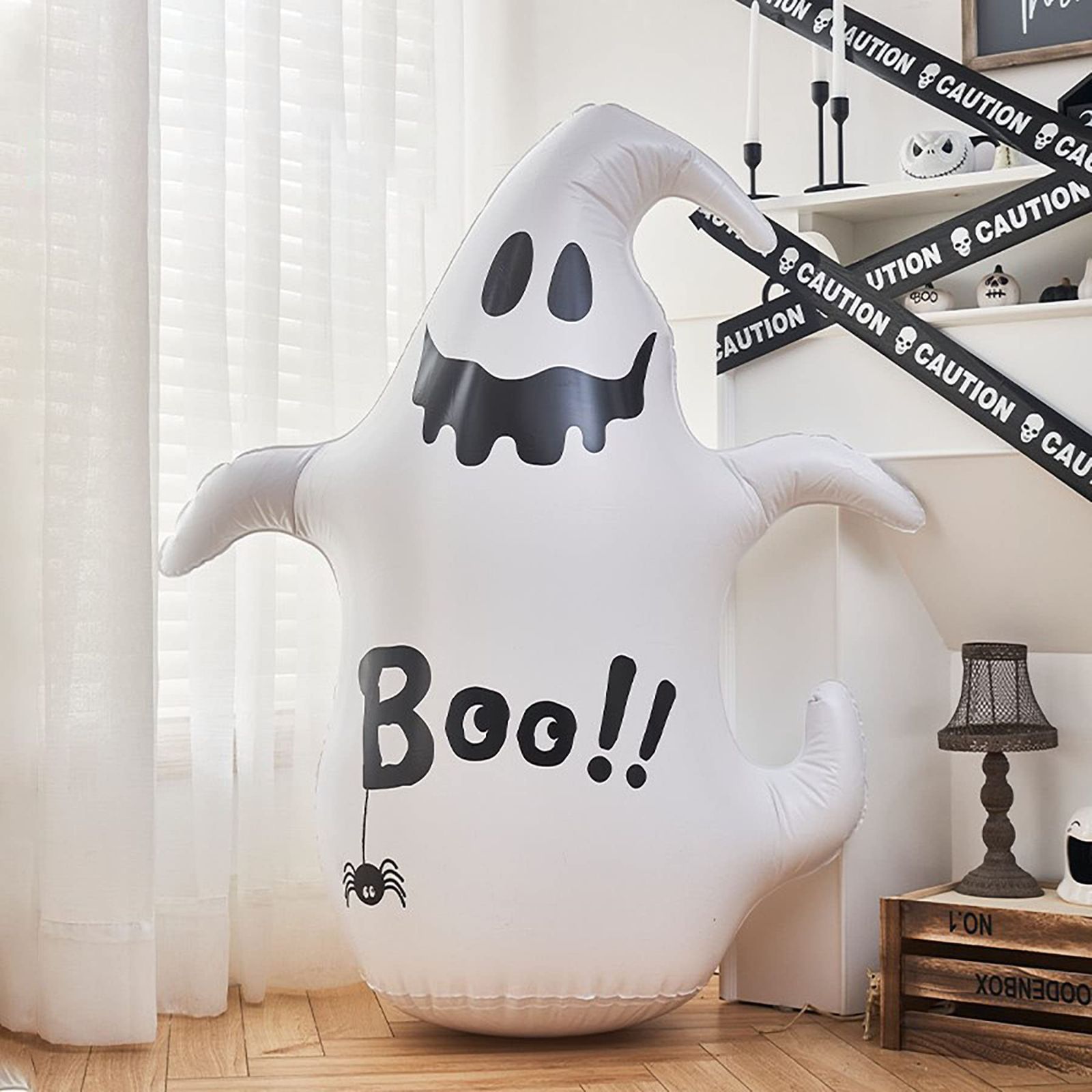 飾り 玄関 ハロウィン ランタン ハロウィン 庭 幽霊 置物 装飾 飾り付け パーティー 仮装 130cm 学園祭 おばけ 文化祭 ロッキング 飾り バルーン halloween ゴースト decorations