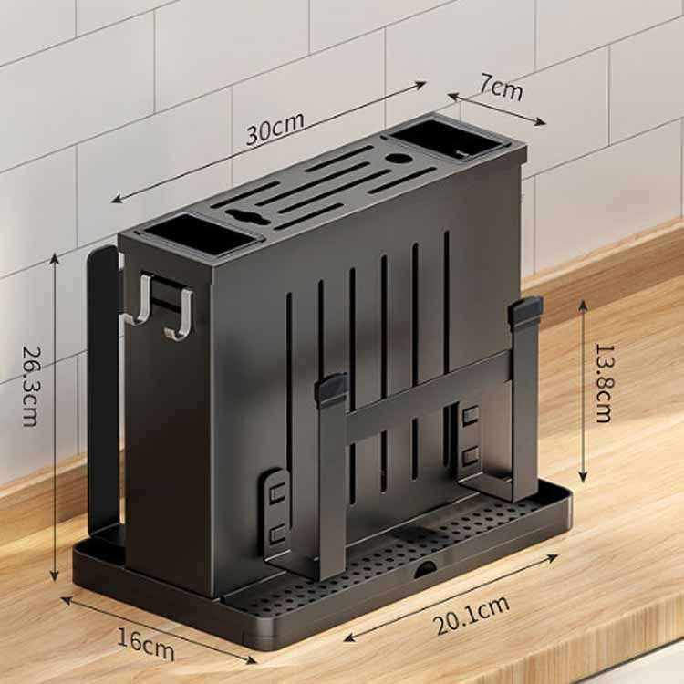 包丁ホルダー まな板ホルダー まな板スタンド キッチン収納 包丁立て まな板立て 包丁スタンド 鍋ふた立て 箸立て 包丁 まな板 食器収納 お箸 スプーン 収納 スタンド 包丁差し ナイフ zFiC 259