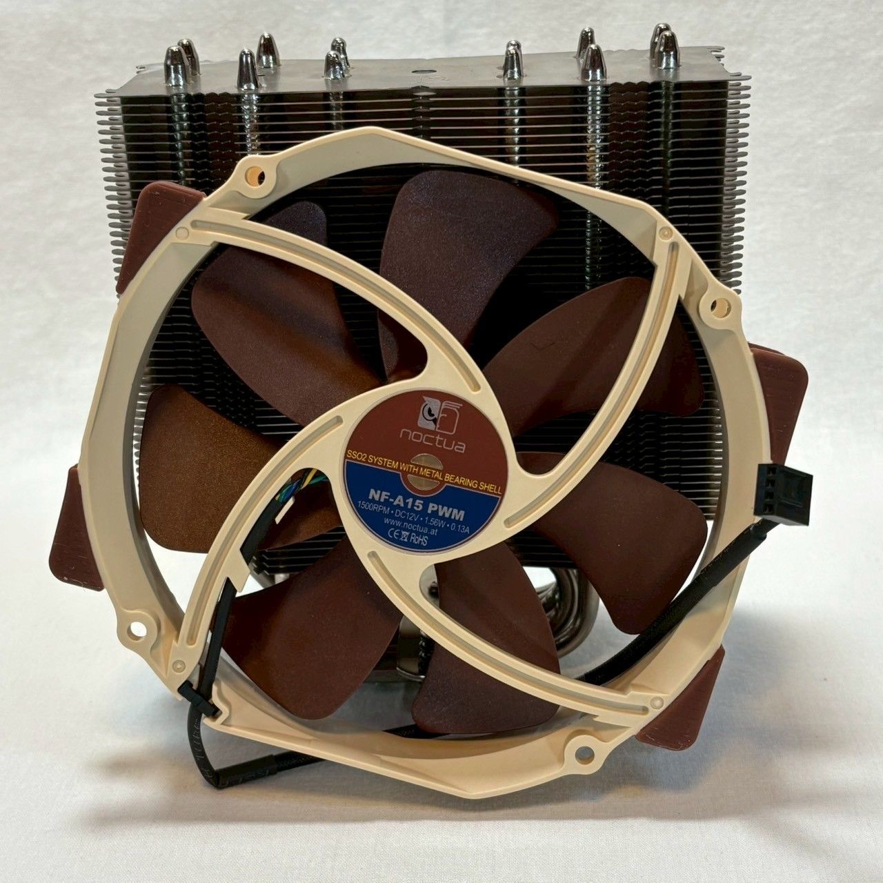 美品】Noctua/NH-U14S/CPUクーラーセット/NF-A15 PWM/NM-SFB4付/静音高