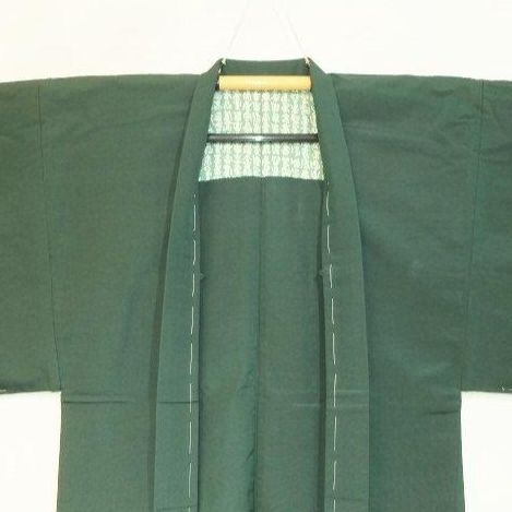 緑色無地 茶人好み