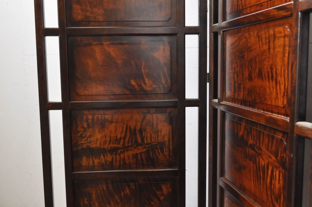 ☆事前問合せ必須☆ 松本民芸家具 B型衝立 和製ビンテージ 衝立