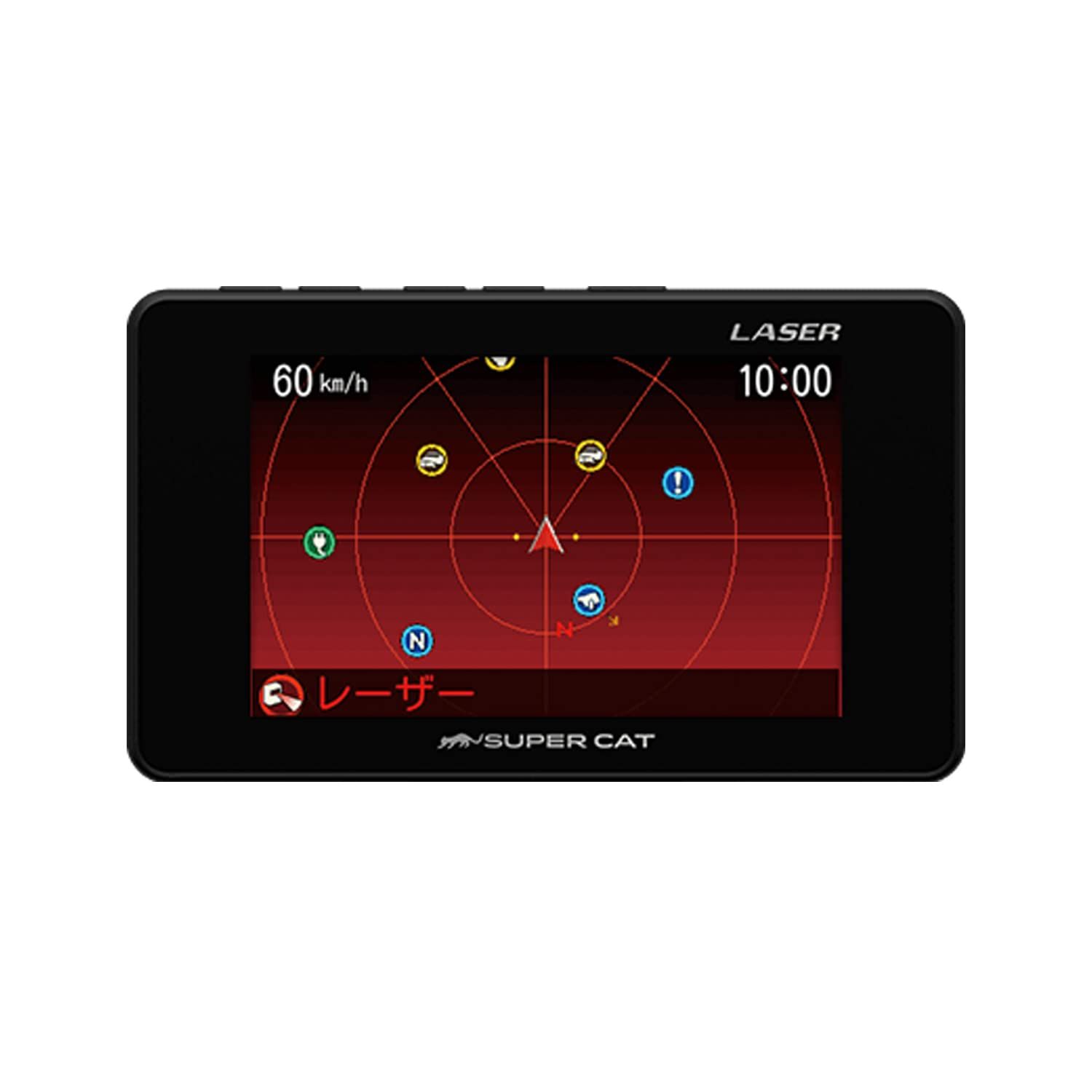 YUPITERU ユピテル レーザー＆レーダー探知機 LS340 ワンボディタイプ