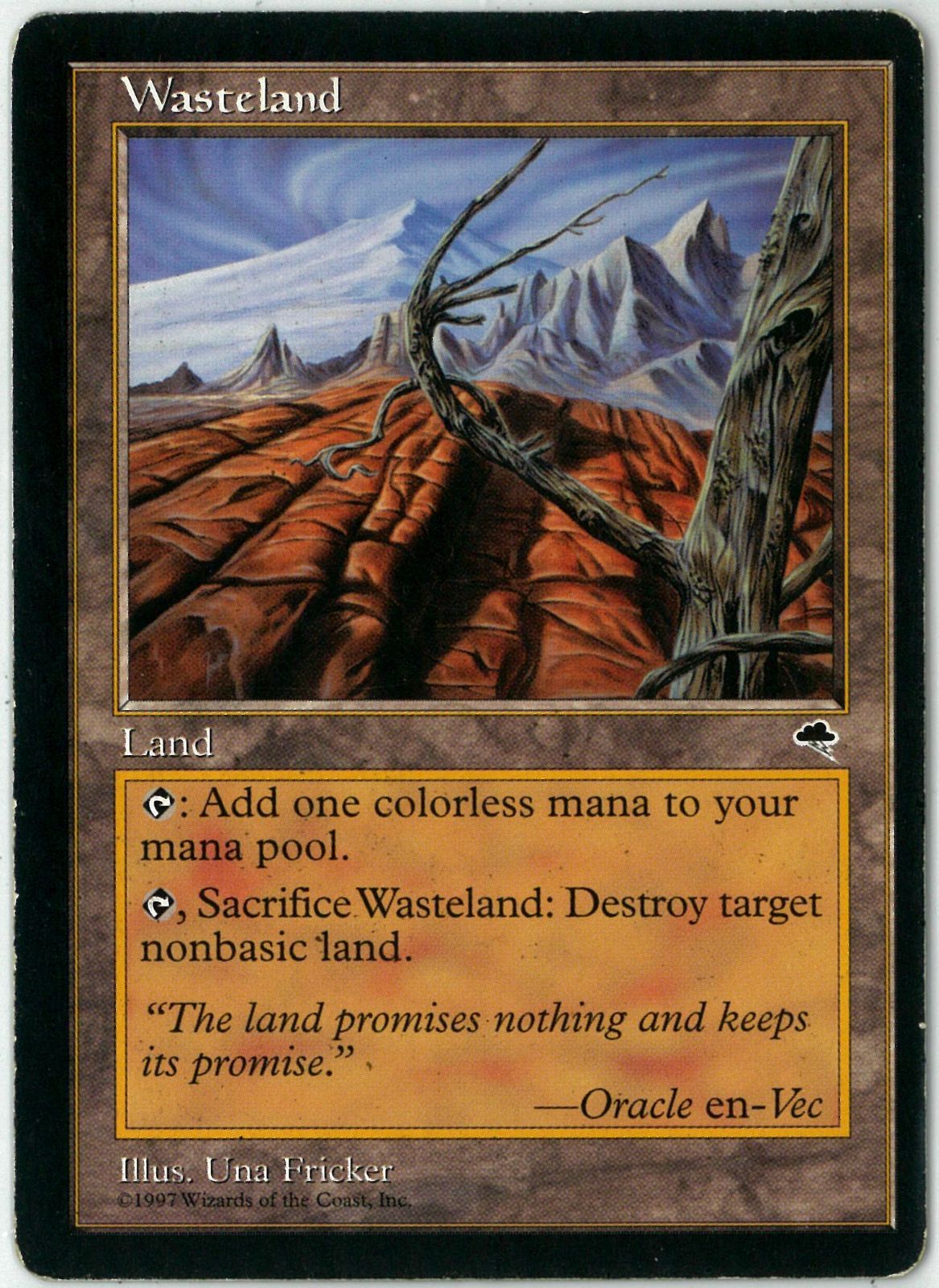 MTG/英語版/不毛の大地/Wasteland/テンペスト/TMP/LP
