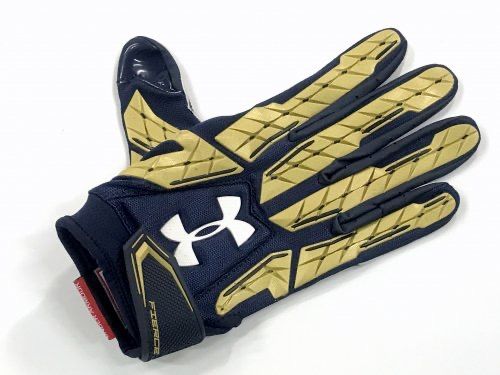UA Fierce VI ノートルダム限定 非売品カラー アメフト グローブ アメフト グローブ Fierce VI ノートルダム限定 非売品カラー