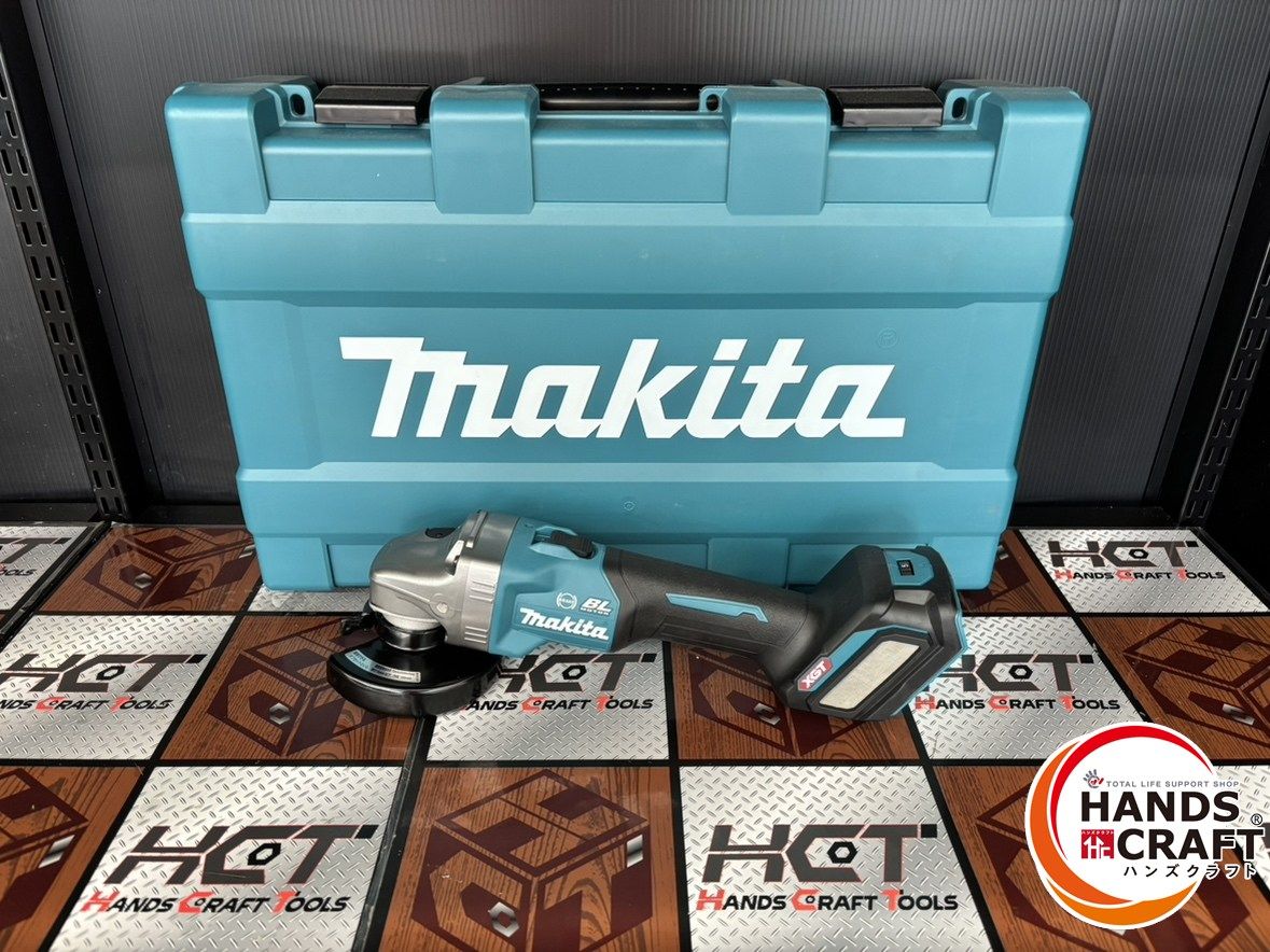 ♭ マキタ makita 40Vmax 100mm充電式ディスクグラインダ GA017GZ 本体 ケース