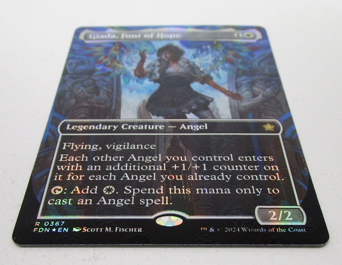 MTG 希望の源、ジアーダ Giada, Font of Hope 0367 ボーダーレス