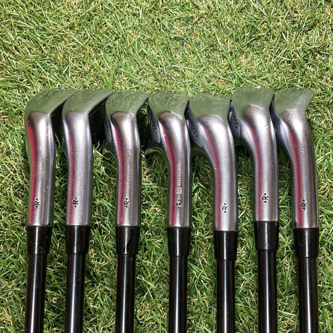 男女兼用 希少スペックシャフト LEGACY レガシーアイアン7本