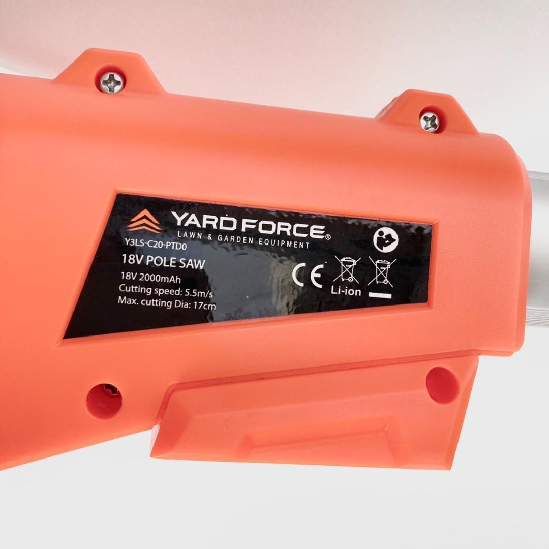 18Vコードレス高枝チェーンソー