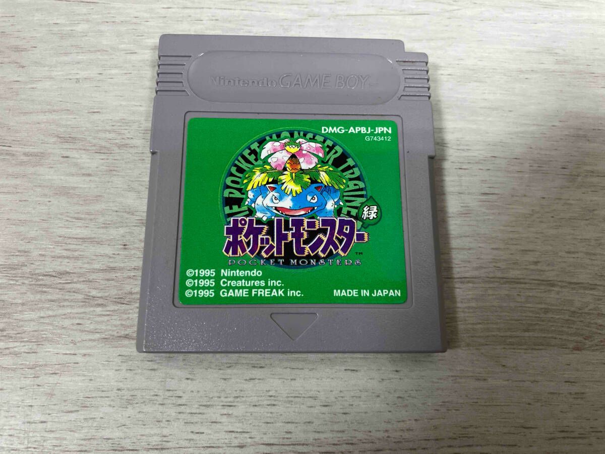【※外箱・説明書のみ: 美品】ポケットモンスター 緑 空箱】 ポケットモンスター 緑 箱のみ - メルカリ