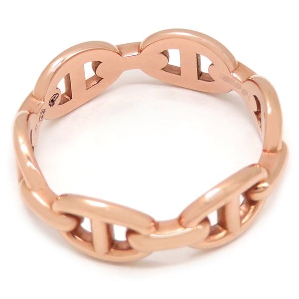 エルメス HERMES リング 指輪 シェーヌダンクル アンシェネ K18PG