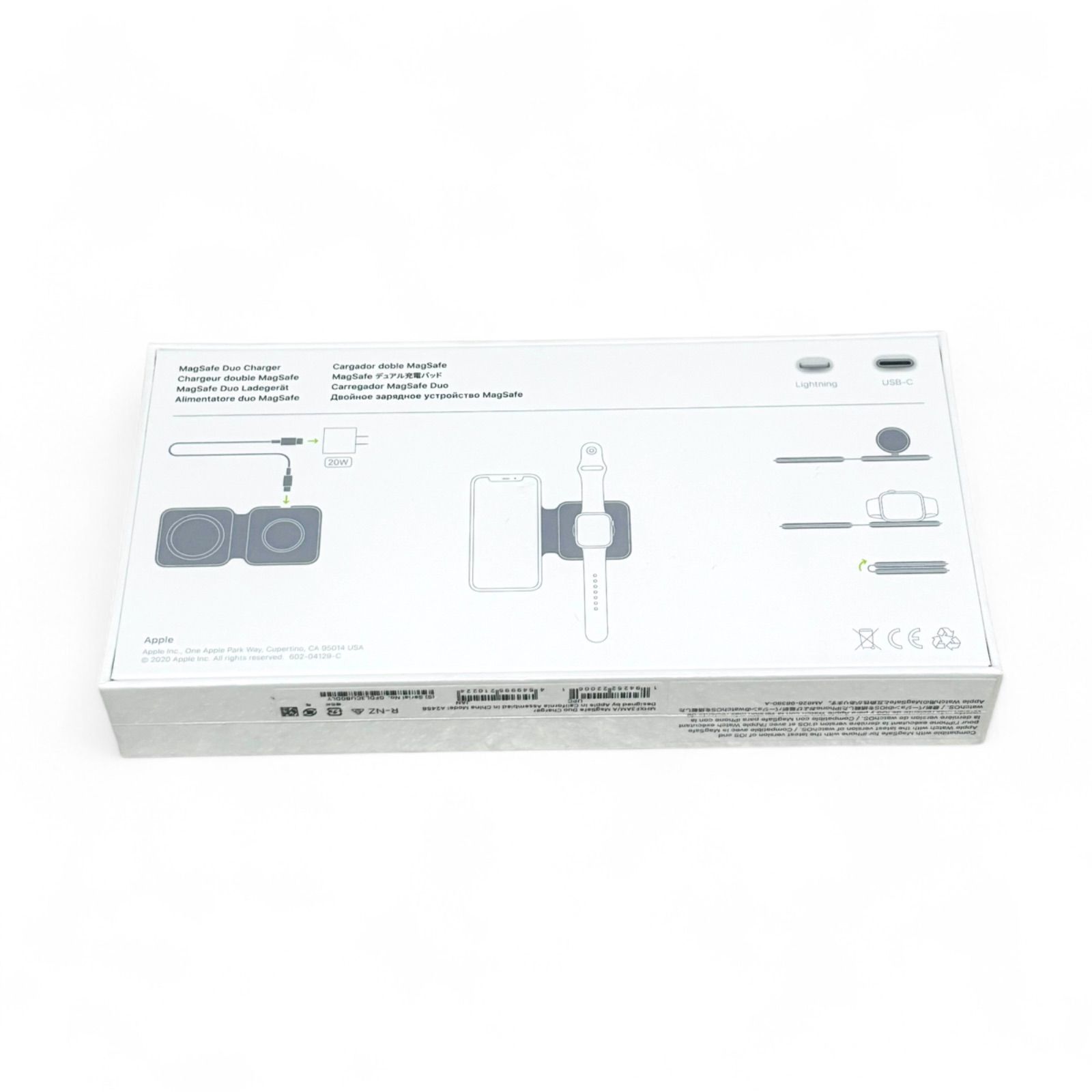 新品未開封/未使用品】アップル MagSafe デュアル充電パッド 新品未開封/未使用品】アップル MagSafe デュアル充電パッド