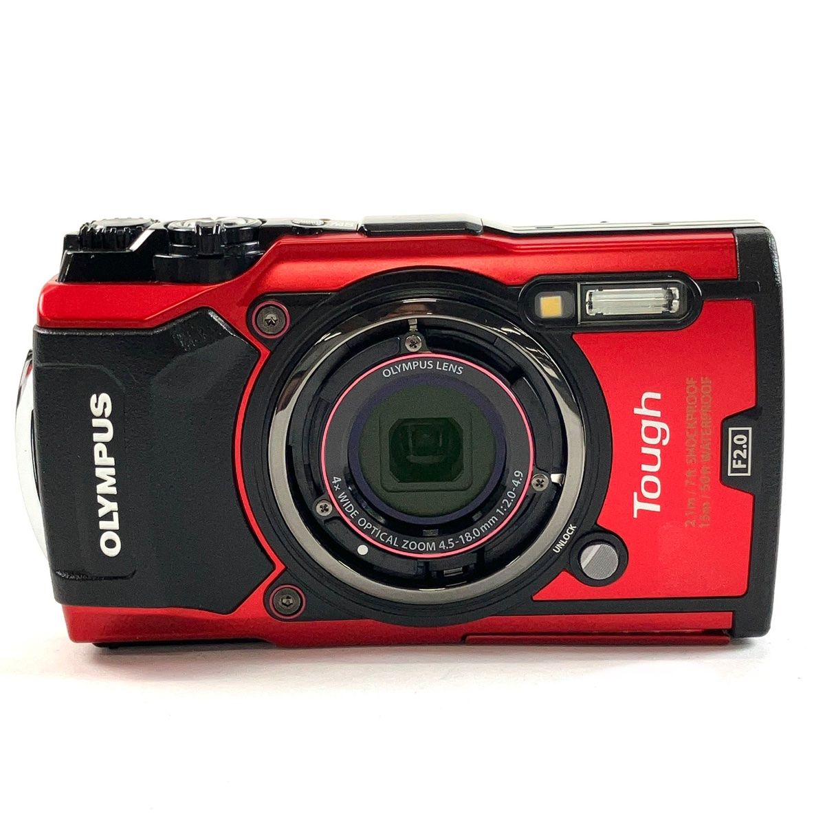オリンパス OLYMPUS Tough TG-5 レッド コンパクトデジタルカメラ