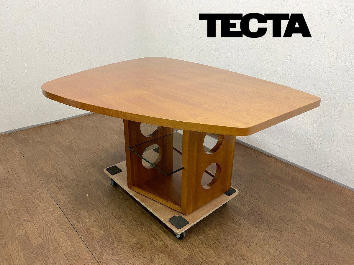 ● TECTA テクタ M21 ダイニングテーブル チェリー材 食卓机 大型 バウハウス アクタス 定価約73万円 貝1073