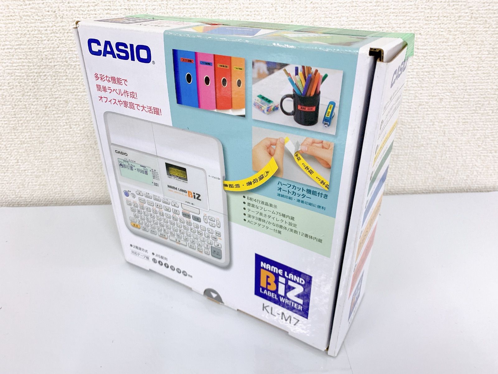 カシオ計算機 ネームランド NAMELAND BiZ KL-M7-CA - アスクル
