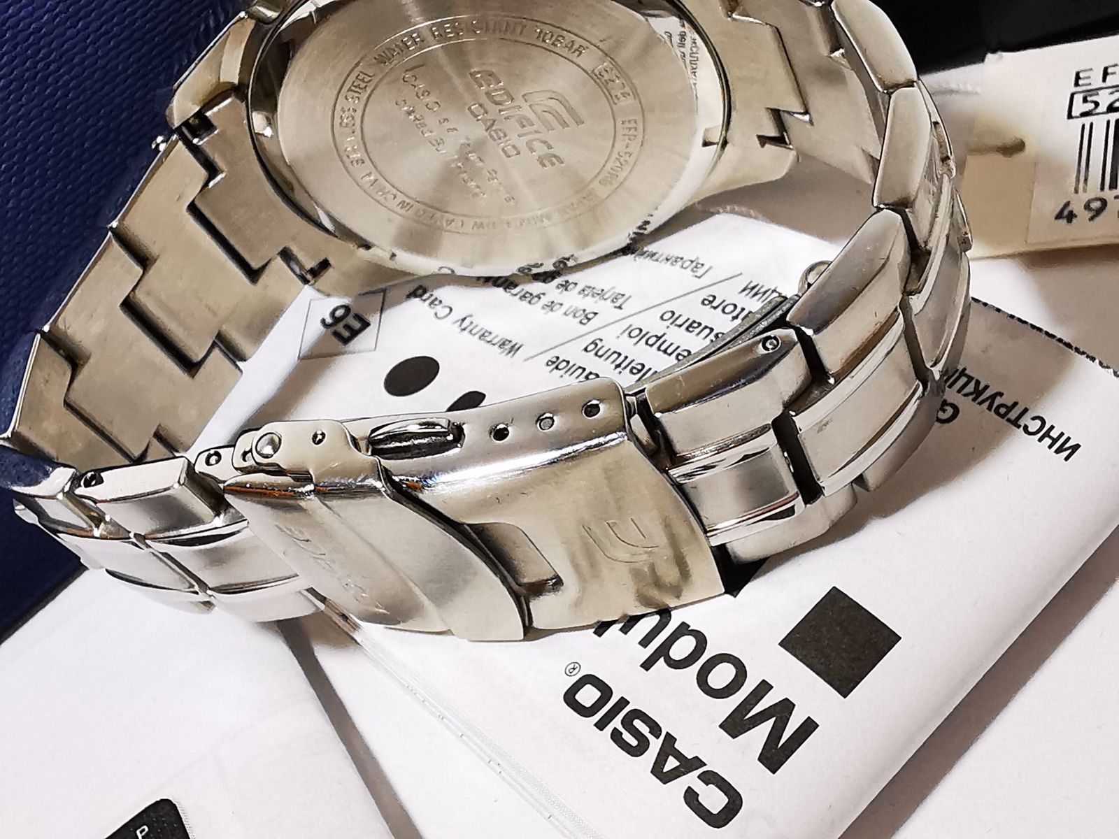 CASIO カシオ EDIFICE エディフィス 腕時計 EFR-520RB-1A 限定