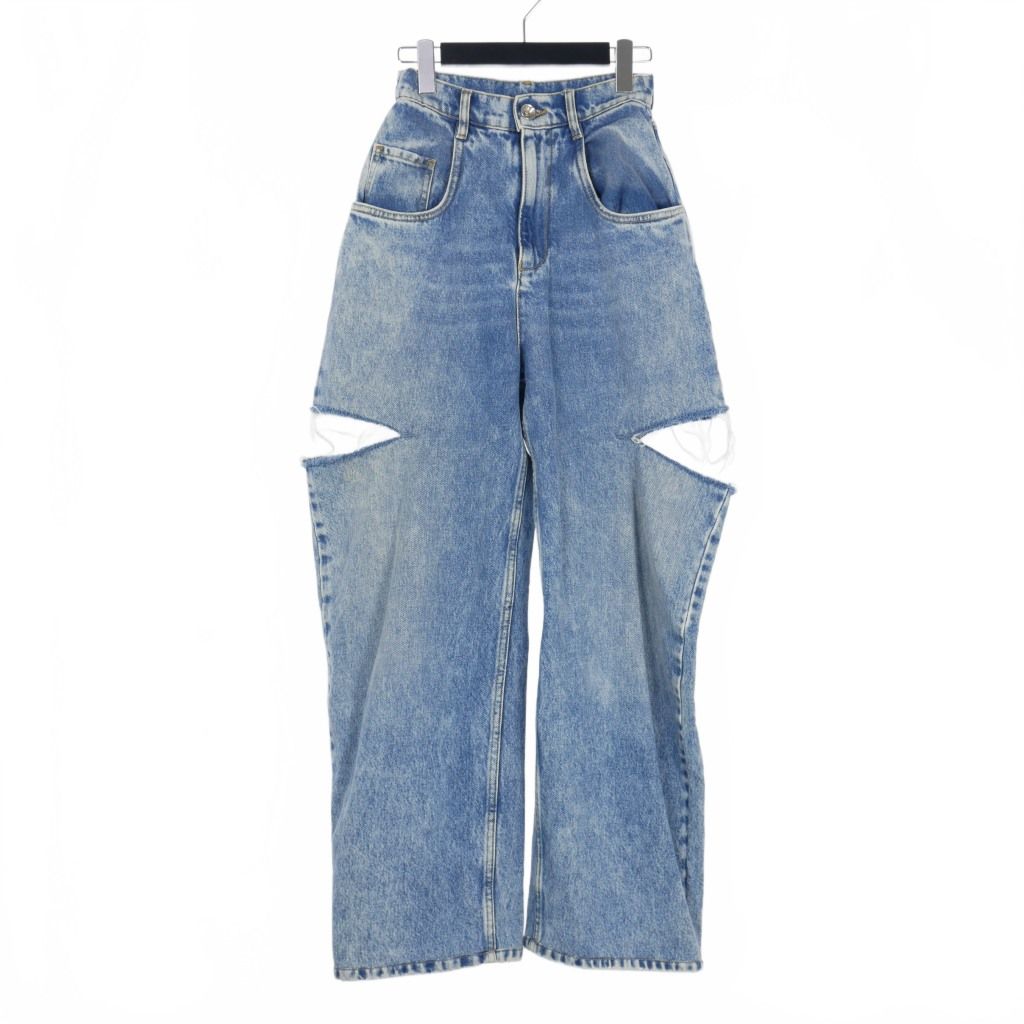 メゾンマルジェラ Maison Margiela 21SS Slash Detail Denim
