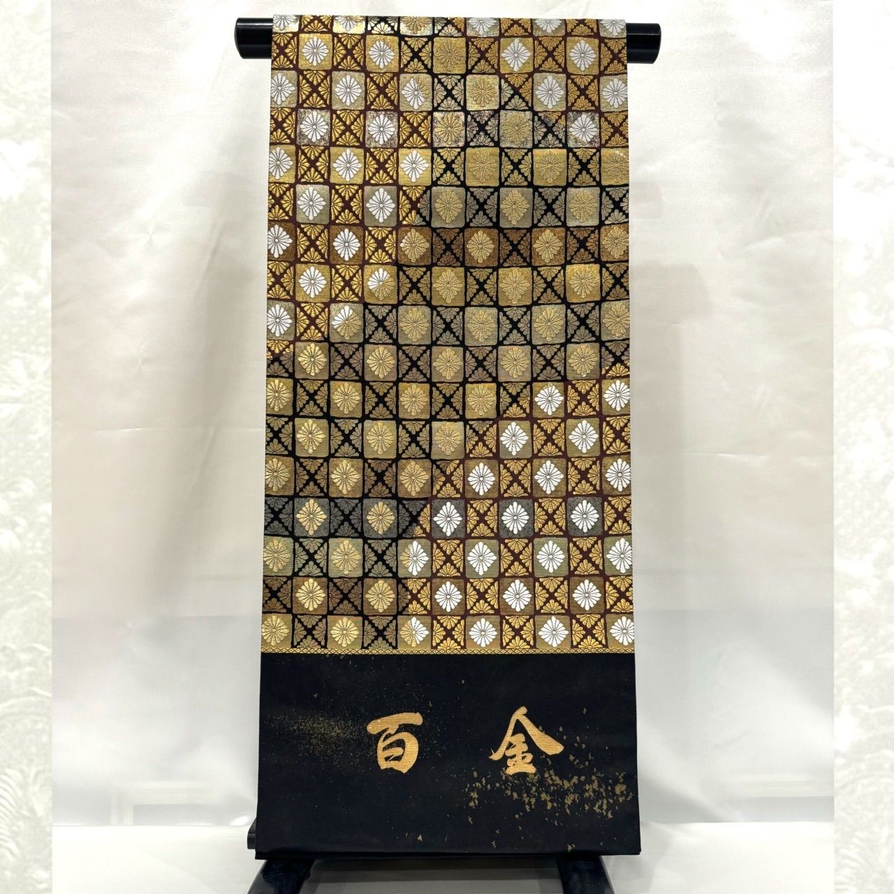 新品】高級袋帯 正絹 西陣織 金糸 着物 訪問着 礼装用 刺繍 銀糸 和装 