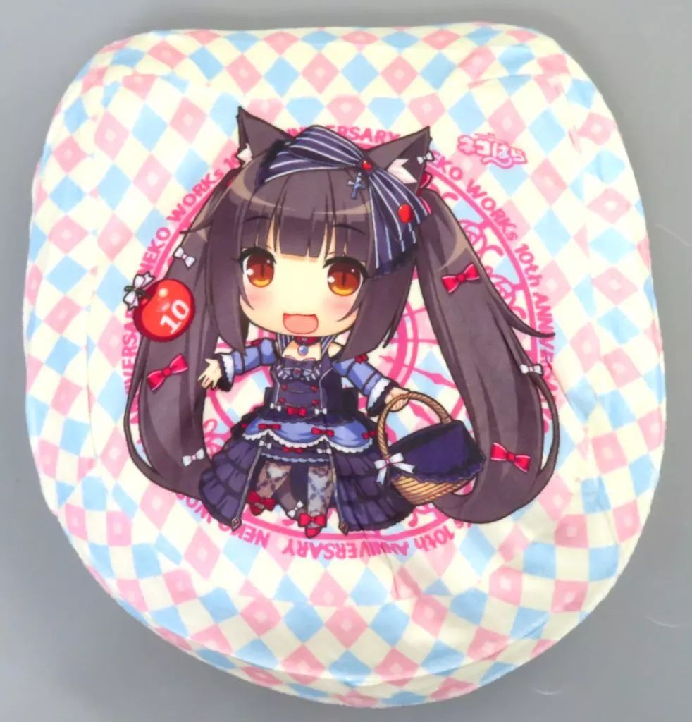 ネコぱら NEKO WORKs クッション ショコラ&バニラ C91 クッション