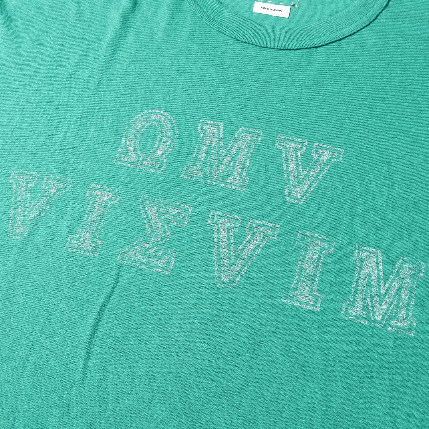 新品 visvim ビズビム Tシャツ サイズ:3 22SS カレッジロゴ ジャンボ ...