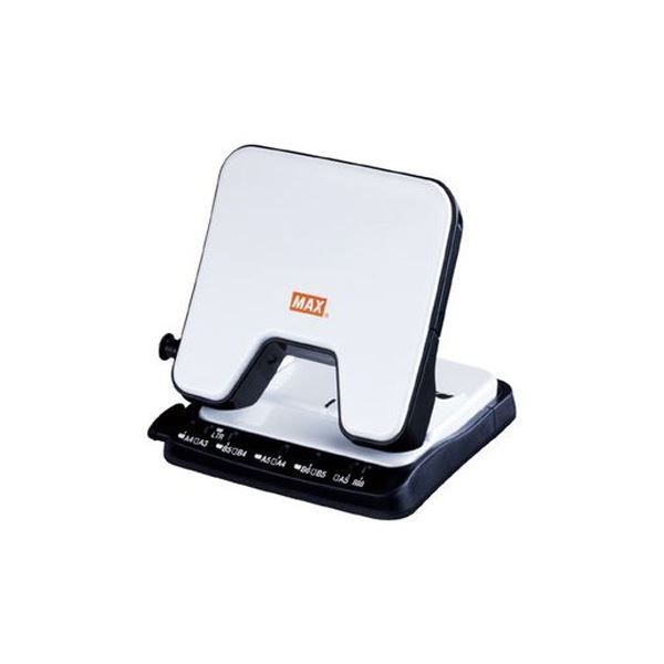 まとめ マックス 軽あけパンチSCOOVA DP-35T W 白 DP90134 ×3セット