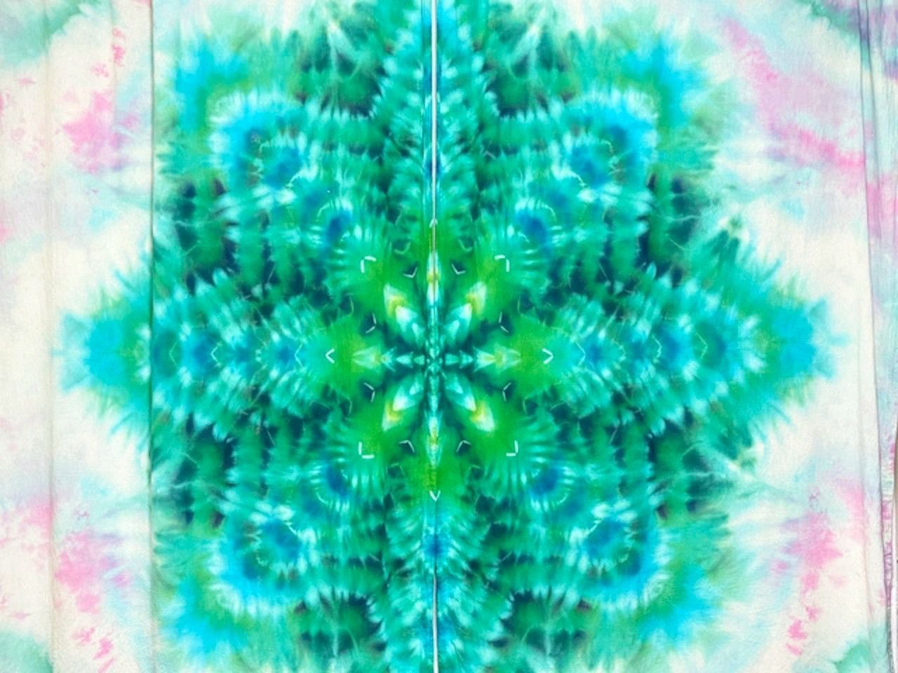 タイダイ染め カーテン