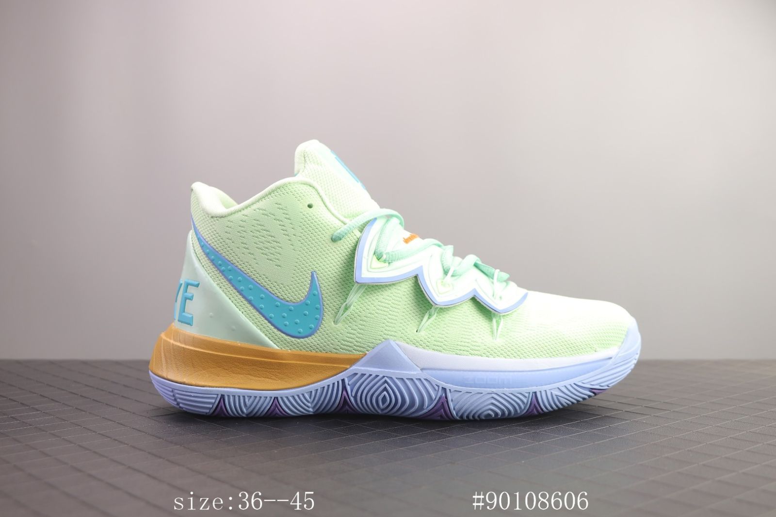 値下げします 新品 Nike Kyrie 5 Spongebob Squidward ナイキ カイリー 5 スポンジボブ イカルド - メルカリ