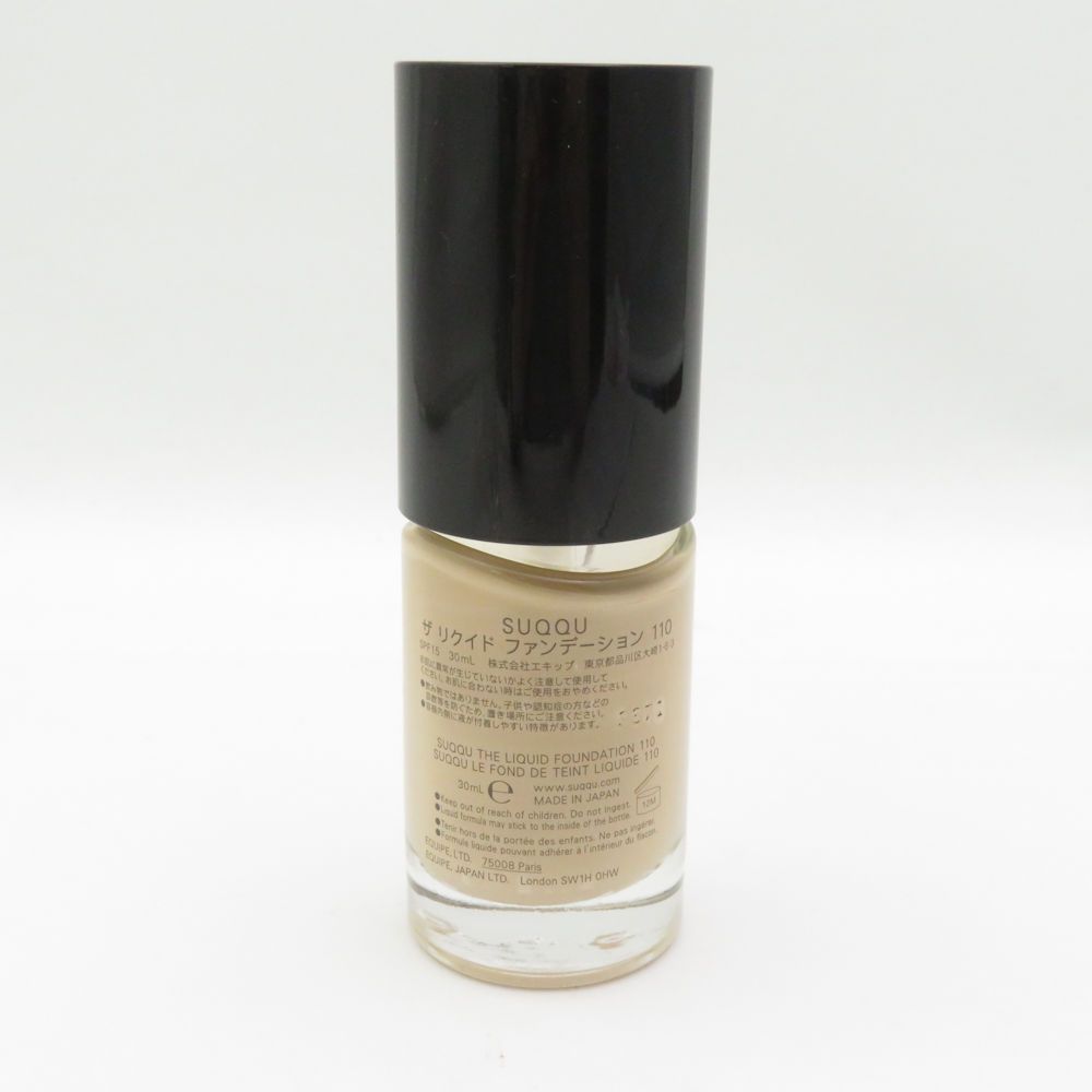 □【未使用】SUQQU ザ リクイド ファンデーション 110 30ml Amazon | スック ザ リクイド ファンデーション _30mL