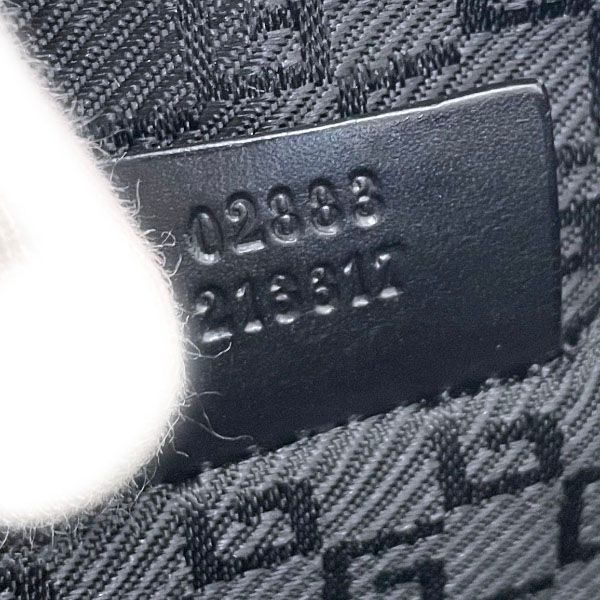 グッチ セカンドバッグ ロゴプレート クラッチバッグ ナイロン レザー 革 ブラック 黒 02883 GUCCI ポーチ マルチポーチ バッグインバッグ 小物入れ バッグ バック カバン 鞄 メンズ 紳士 男性 KARIMZIABAT_FR