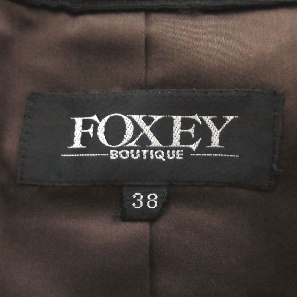 美品 FOXEY BOUTIQUE フォクシーブティック スリットスリーブ ダブル  