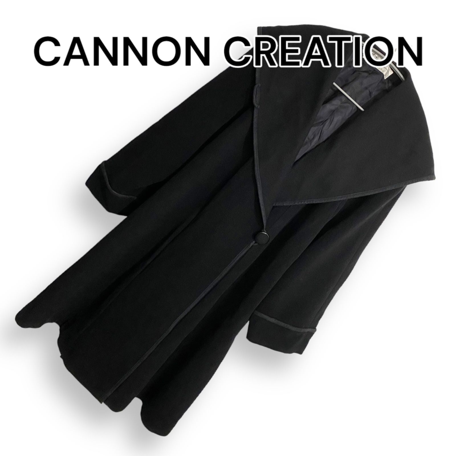CANNON CREATION キャノン クリエーション ブラック ロングコート