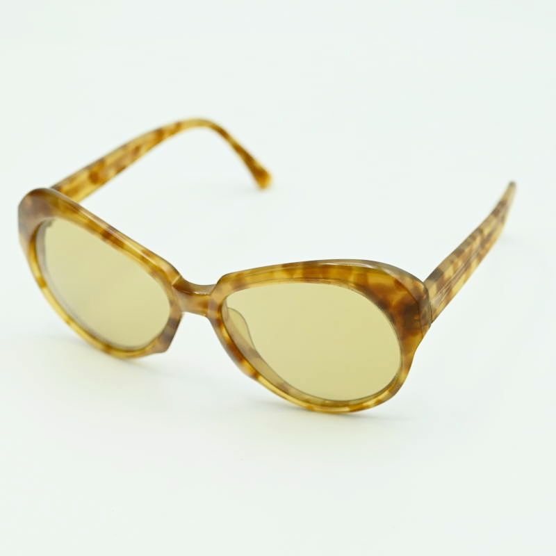 YVESSAINTLAURENT イヴサンローラン ヴィンテージ べっ甲柄 セルフレーム サングラス ブラウン M10-k069
