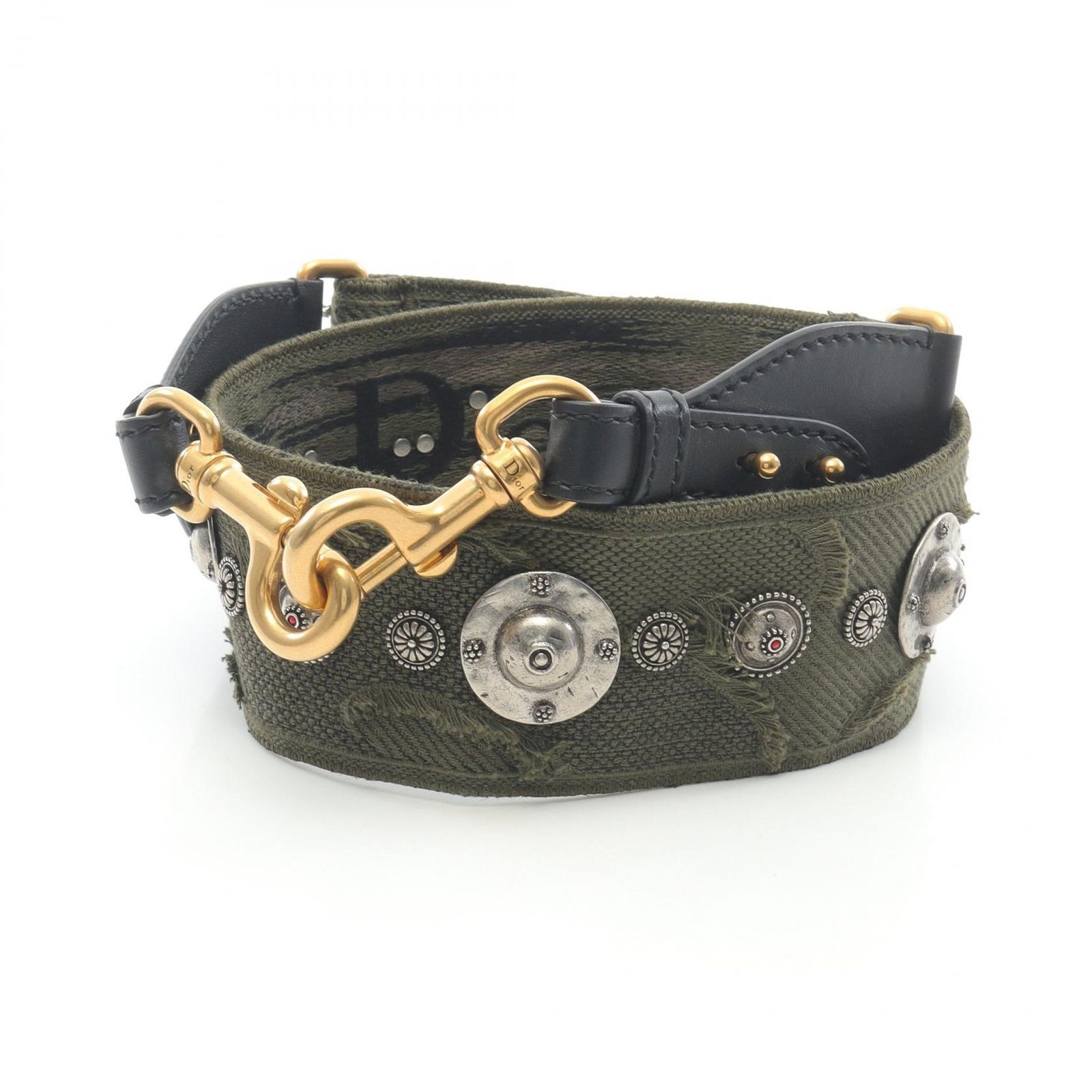 ディオール Dior ショルダーストラップ メダリオン エンブロイダリー